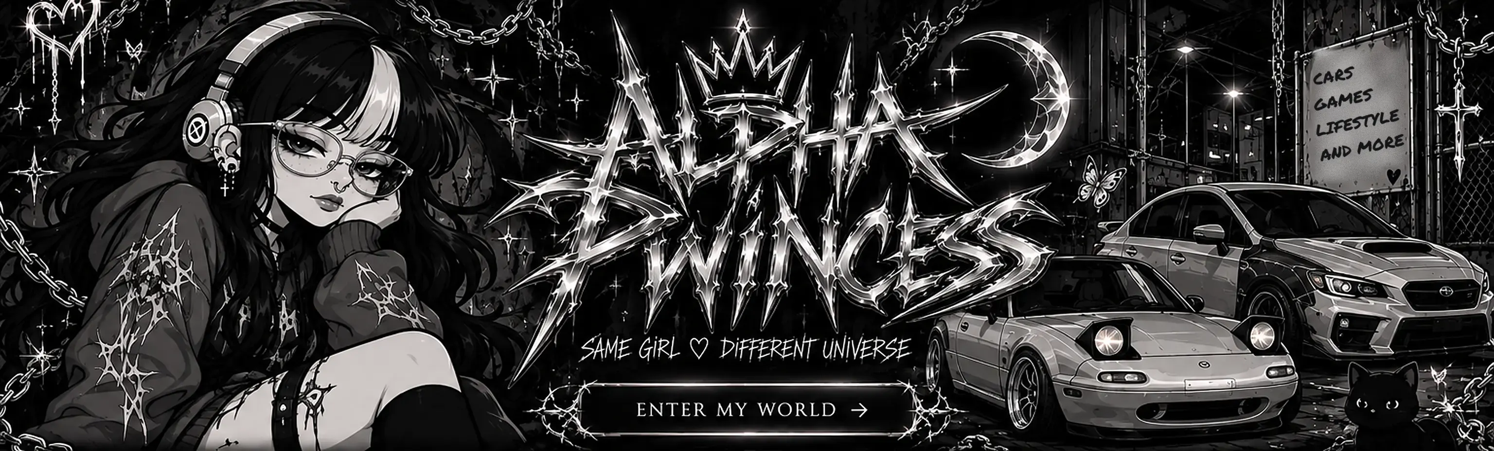 Alpha Pwincess: same girl, different universe